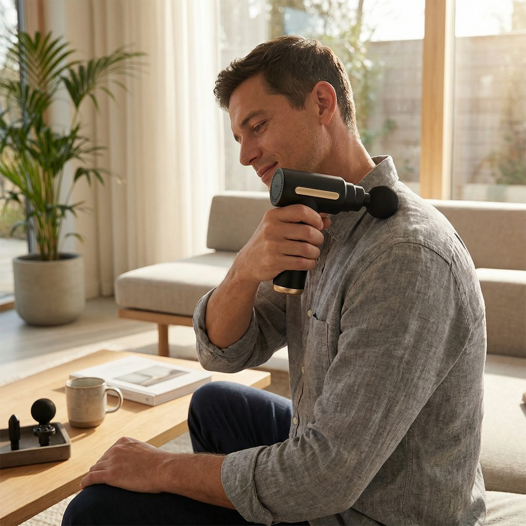 Portable Deep Tissue Massage Gun 🔫